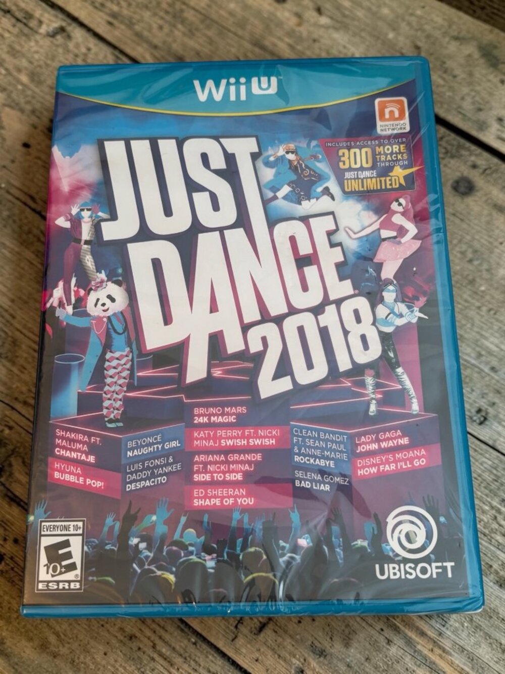 Just Dance 2018 Wii U Game New Factory Sealed Ubisoft ESRB Everyone 10+